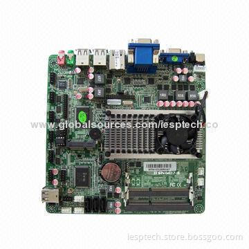 Industrial Mini-ITX Motherboard, Onboard 1037U CPU/4 x COM/3 x VGA/LVDS/8 x USB/12V DC IN